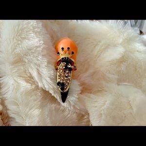 Costume nail jewelry rings. Enhance your manicure. One size some adjustable